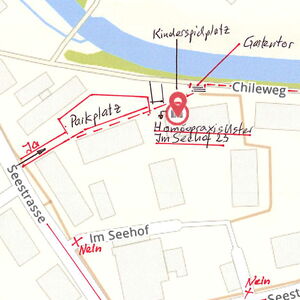 Wo und wie Sie mich in Niederuster am Besten finden.